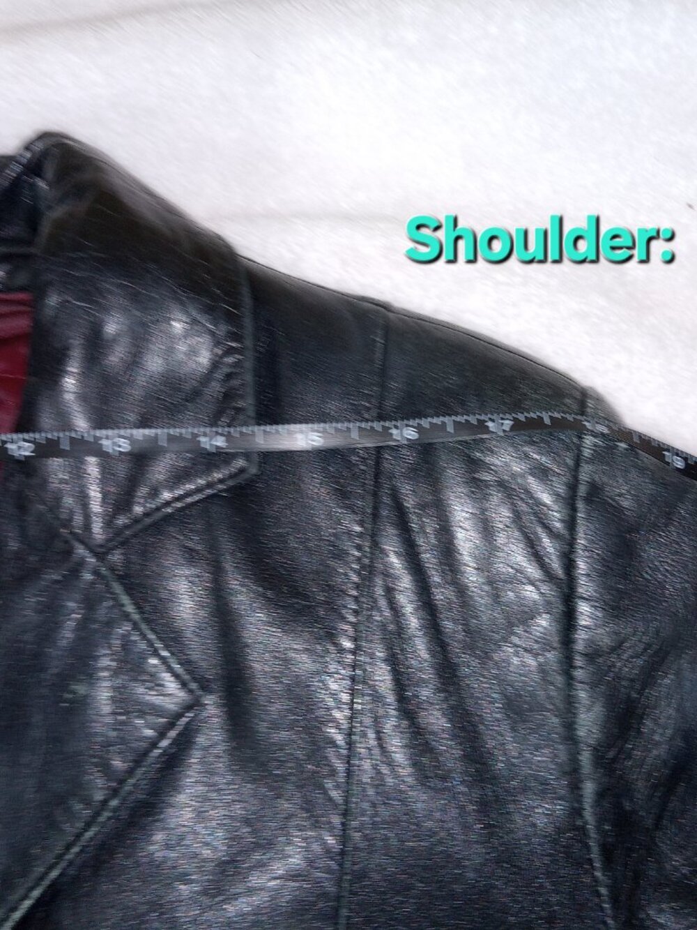 Wilsons Leather Womens L Black Leather Belted Jacket Thinsulate Liner Vintage - Picture 16 of 16